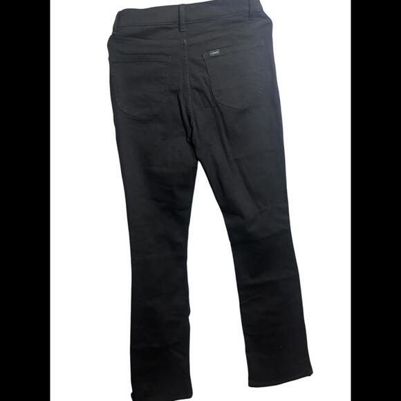 Women’s Lee Black Bootcut Jeans Size 8 Long - Picture 4 of 5